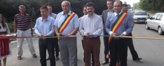 S-a inaugurat drumul de la podul Pecica la Sânmartin